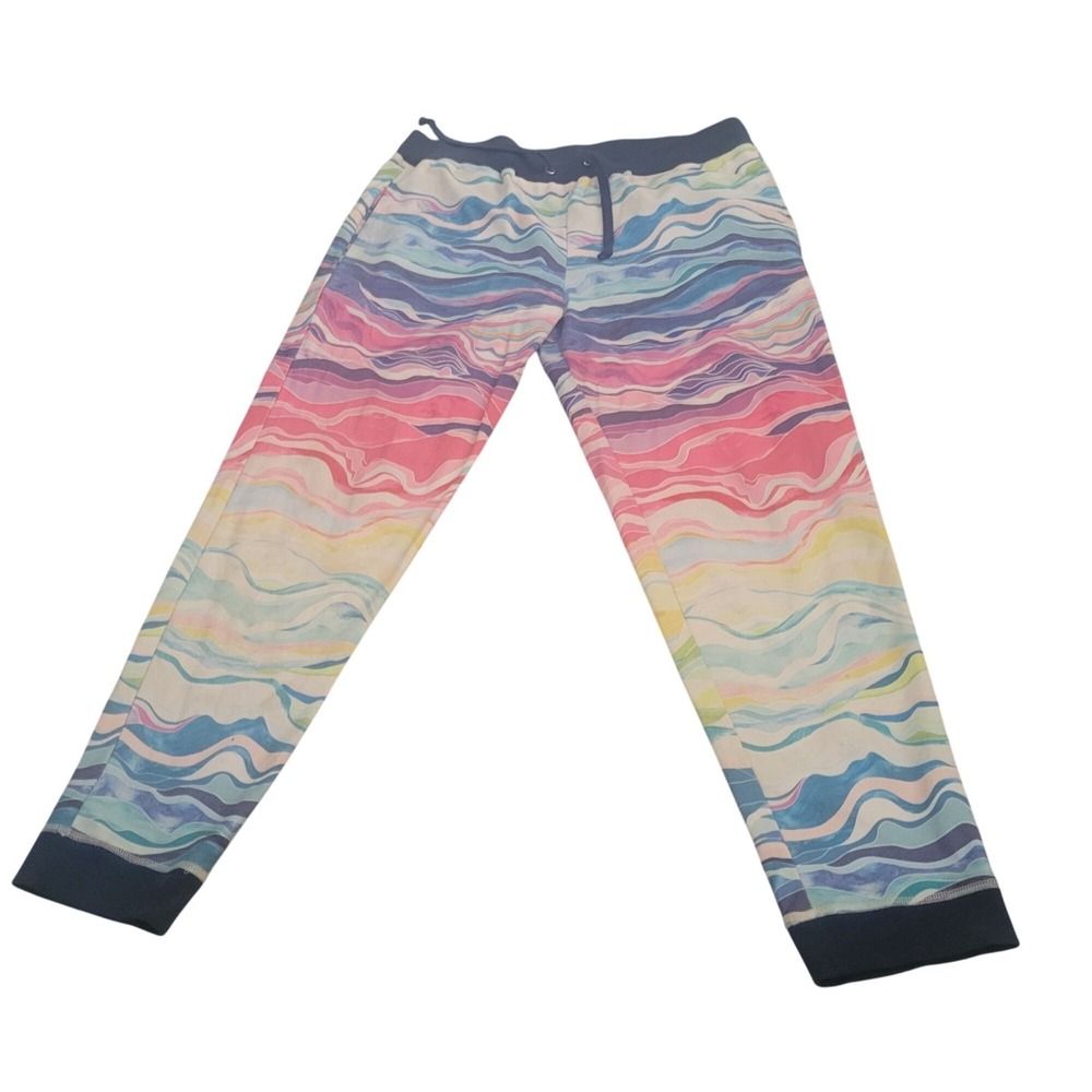 Erin Condren Tie-Dye Multicolor Joggers XL comfort athleisure beach cozy relaxed